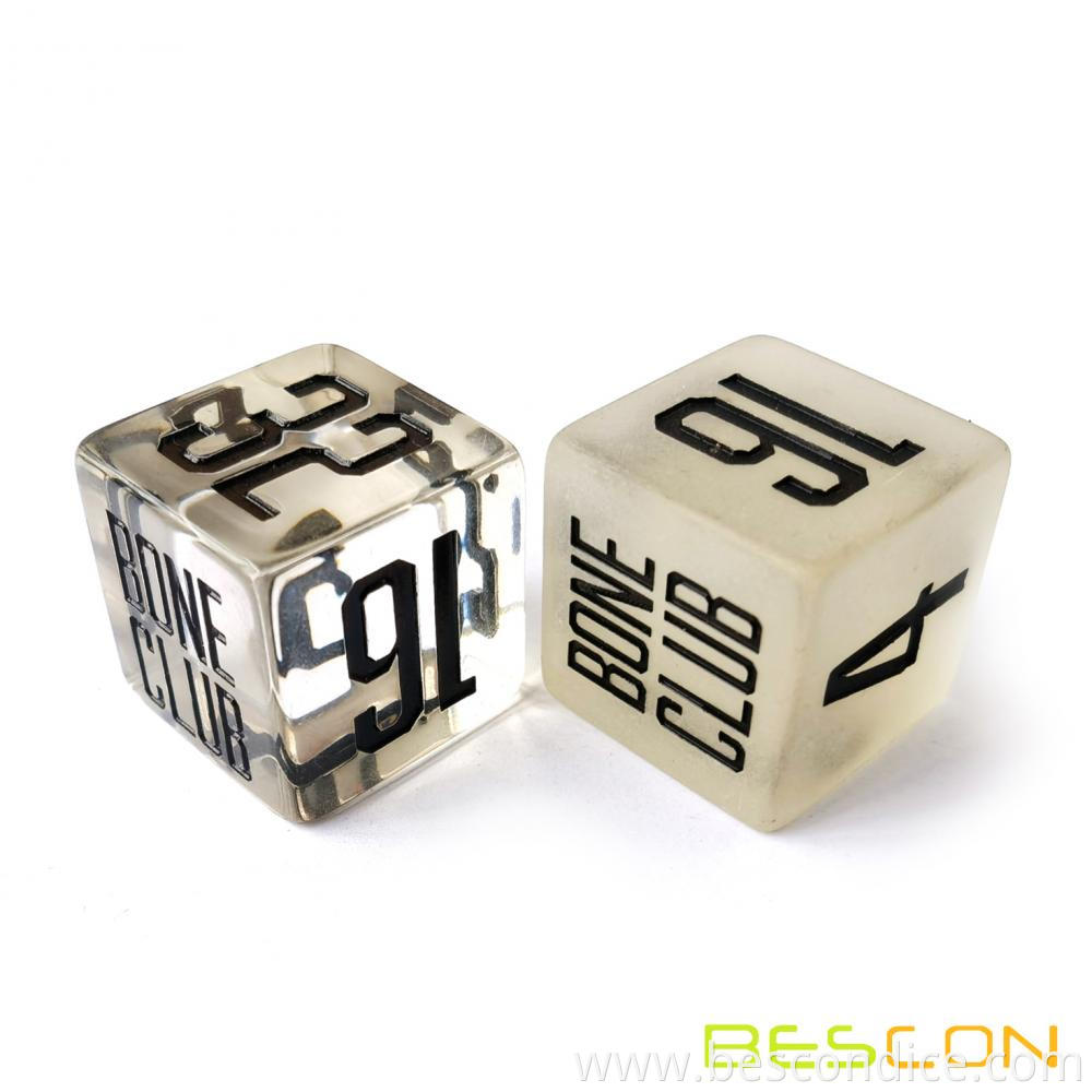 Custom Engraving Game Dice Custom Engraving Game Dice
